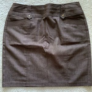 Dark chocolate skirt - NO FLAWS